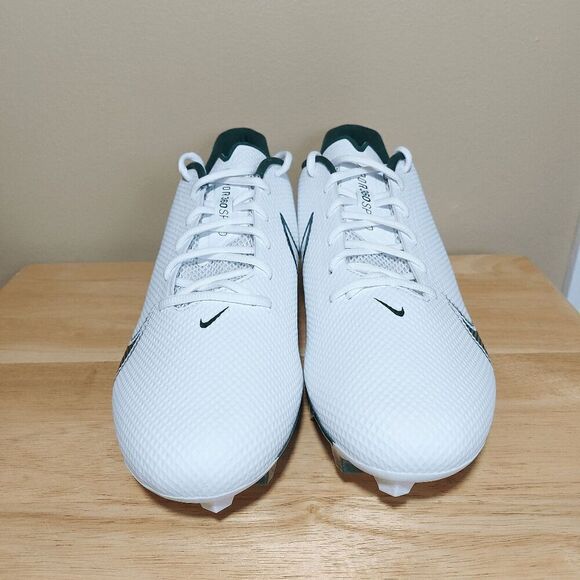 Nike Vapor Edge Speed 360 Football Cleats White Green CV6349-103 Men's Size 13.5 - Picture 2 of 7